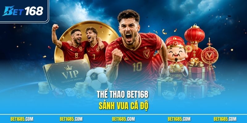 Thể thao BET168 Uy Tín Với Hệ Thống Kèo Đa Dạng Mỗi Ngày 1 Thể thao BET168 sảnh vua cá độ